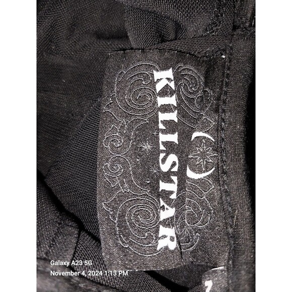 Killstar Astra Skater Dress Women's Medium Black - Picture 5 of 8